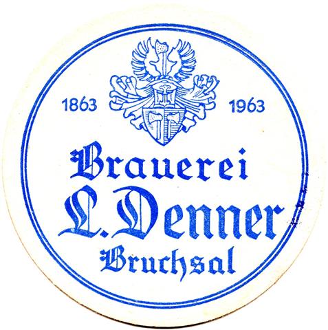 bruchsal ka-bw denner rund 2a (215-1863 1963-blau)